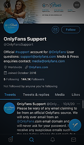 Contact OnlyFans Support - how to get your onlyfans account back