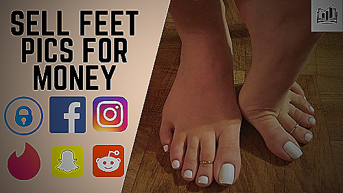 Feet on laptop keyboard - selling feet on onlyfans