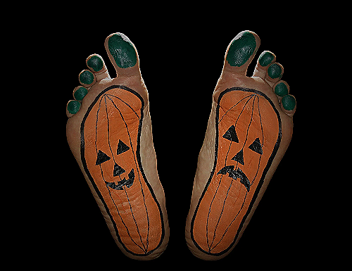 Halloween feet on Pinterest - feet pictures ideas