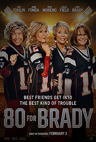 80 for Brady DVD - 80 for brady amazon prime