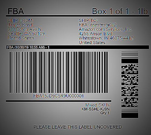 Amazon FBA Label Size - amazon fba label size