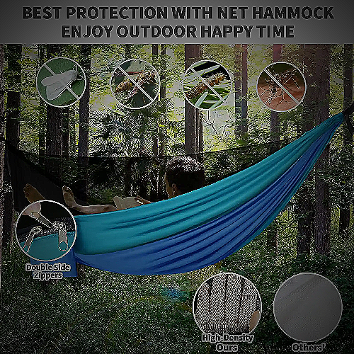 Camping Hammock with Mosquito Net - tallest tree house amazon