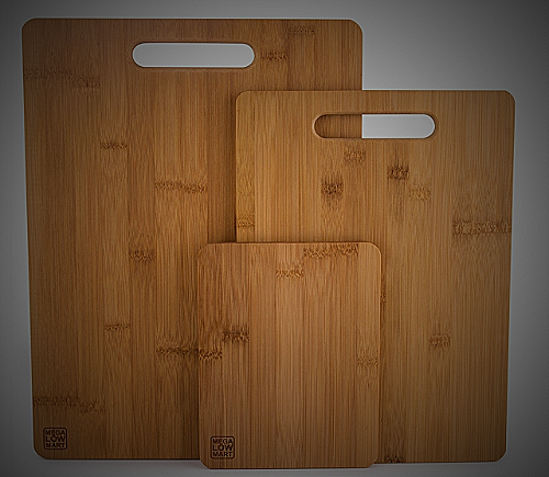 Natural Bamboo Cutting Board - a little less toxic amazon