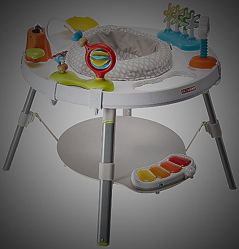 Skip Hop Explore and More Baby's View 3-Stage Activity Center - milestones and motherhood amazon