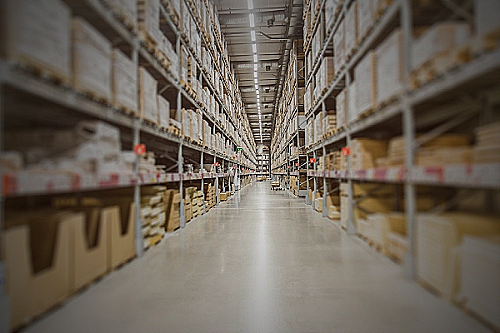 Storage Shelves - acy1 amazon fulfillment center photos